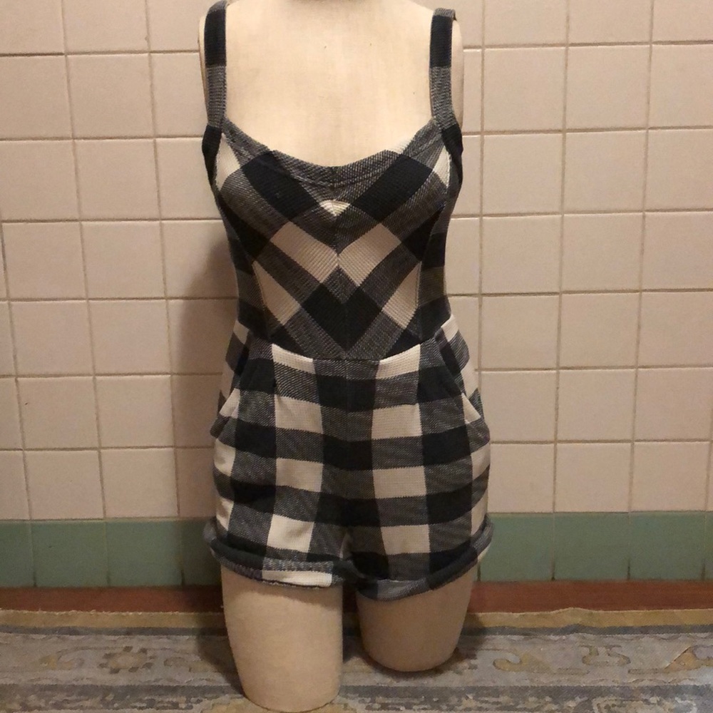 Marc by Marc Jacobs Plaid Romper